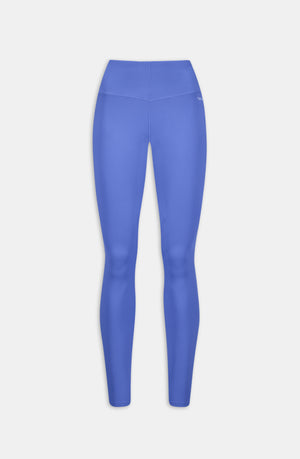 SKINLUXE V-WAIST HIGH WAISTED LEGGING - IRIS BLUE