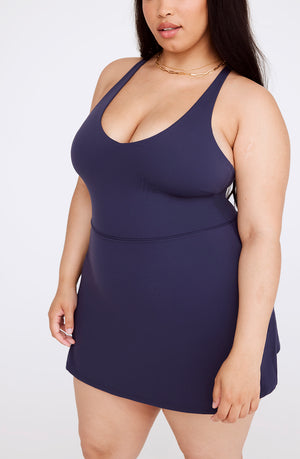 DAYFLEX TENNIS DRESS - NAVY