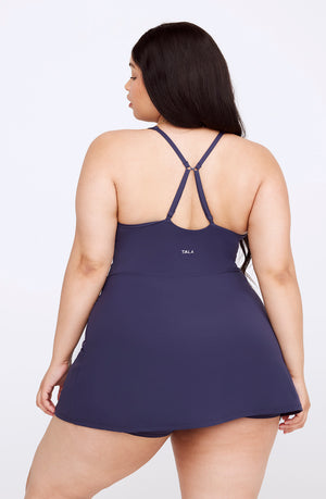 DAYFLEX TENNIS DRESS - NAVY