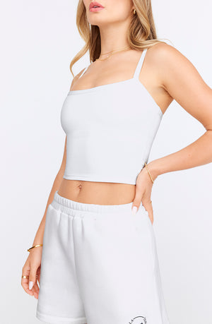 DAYFLEX BUILT-IN SUPPORT BANDEAU TANK - WHITE