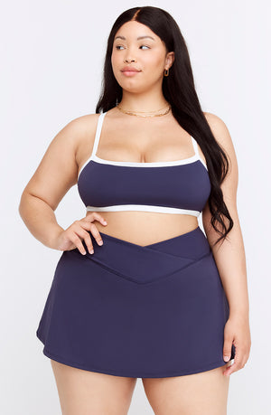 DAYFLEX BANDEAU SPORTS BRA - NAVY