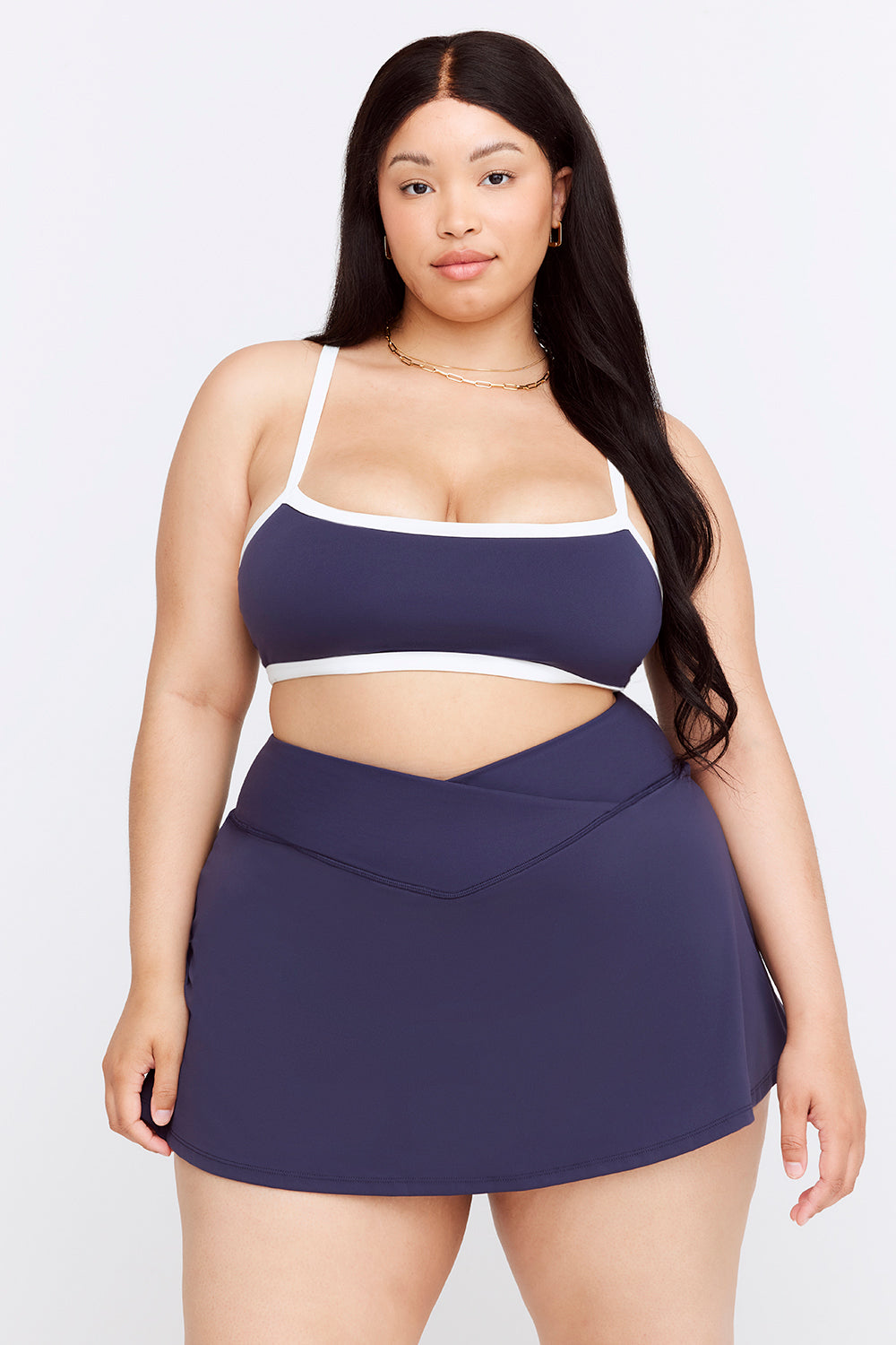 DAYFLEX BANDEAU SPORTS BRA - NAVY