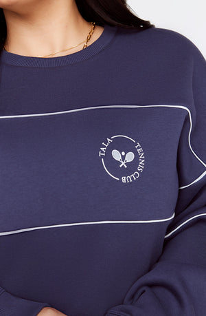 COURT VOLLEY SWEATSHIRT - NAVY