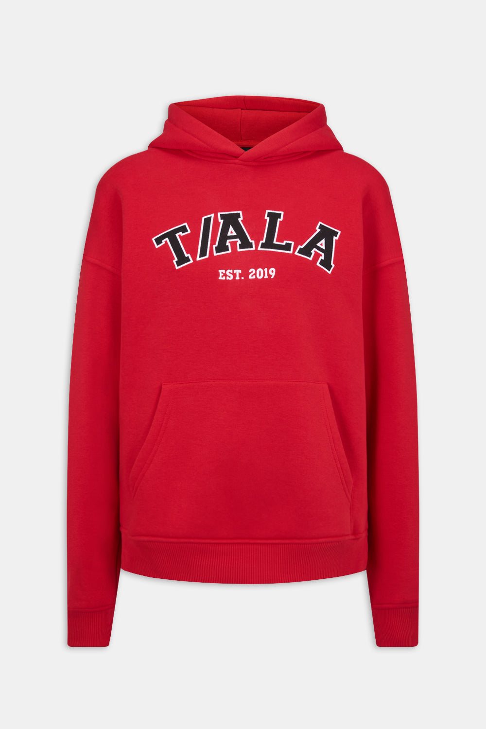 OVERSIZED CLUB HOODIE - CHILLI RED