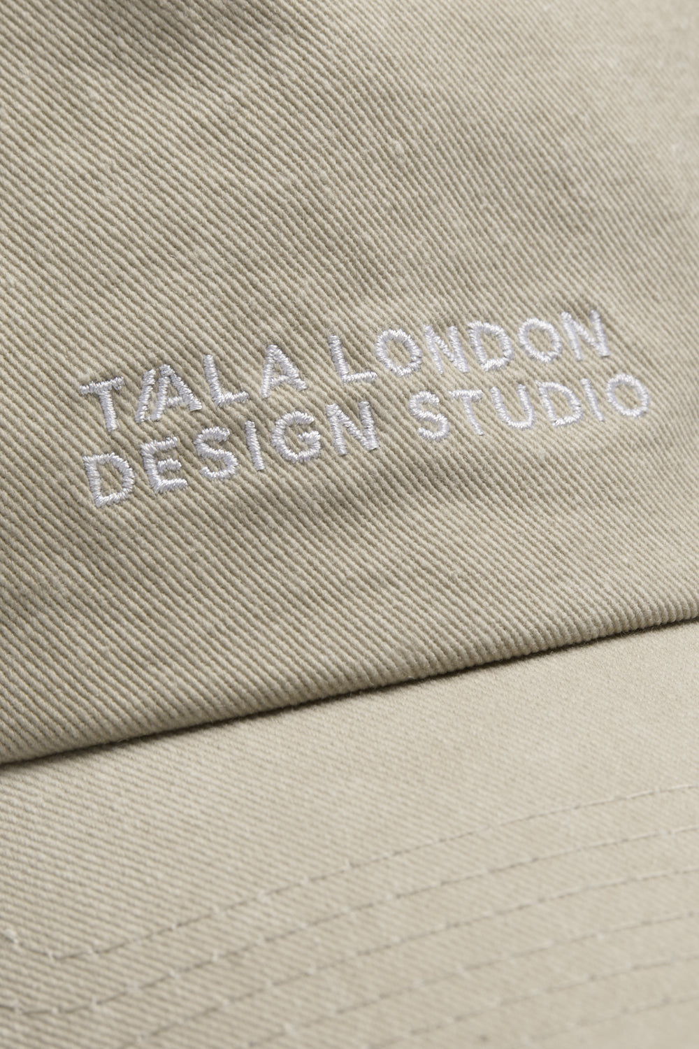 TALA DESIGN STUDIO EMBROIDERY CAP - SOFT KHAKI