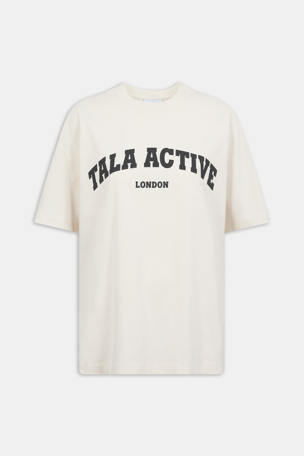 TALA ACTIVE LOGO TEE - IVORY