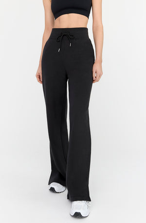 EVERYDAY WIDE LEG JOGGER - BLACK