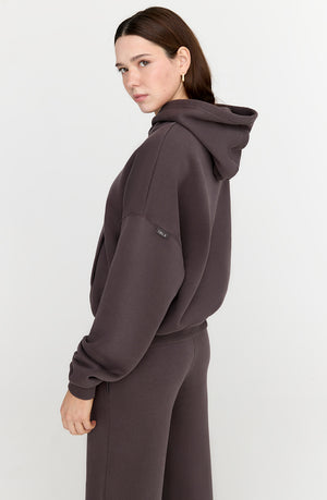 EVERYDAY GIRLFRIEND HOODIE - COOL ESPRESSO