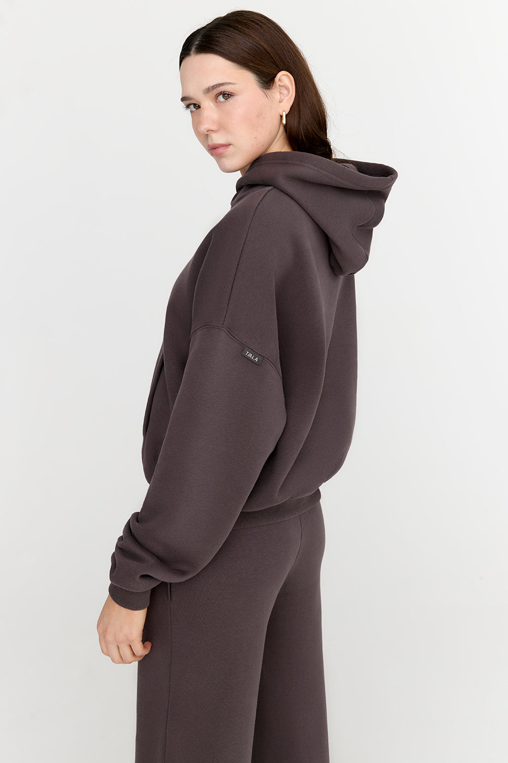 EVERYDAY GIRLFRIEND HOODIE - COOL ESPRESSO