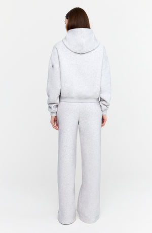 EVERYDAY GIRLFRIEND HOODIE - GREY MARL