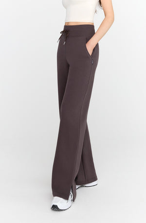 EVERYDAY WIDE LEG JOGGER - COOL ESPRESSO