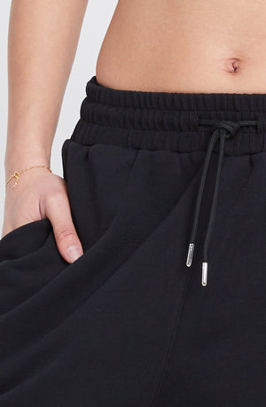 CLUB CUFFED JOGGER - BLACK