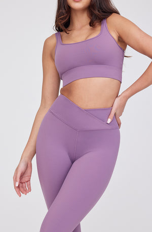 DAYFLEX WRAP HIGH WAISTED LEGGING - ORCHID